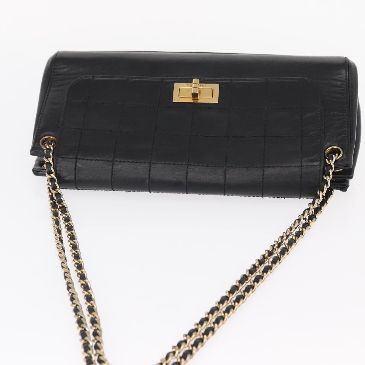 Chanel Chanel Chocolate Bar Accordion Reissue Flap Quilted Lambskin Size ONE SIZE - 16 Thumbnail