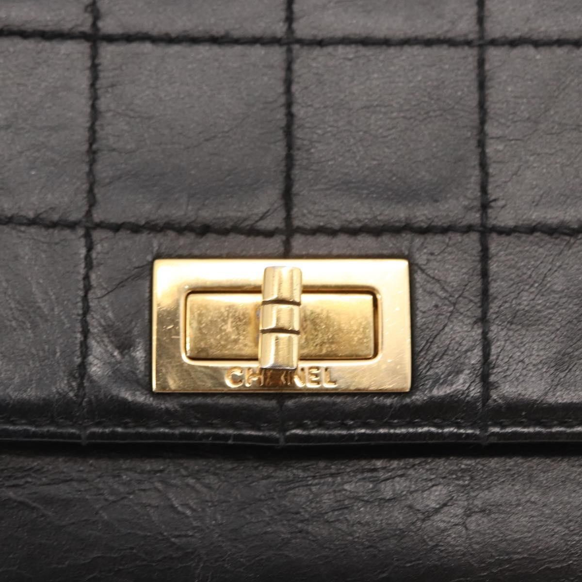 Chanel Chanel Chocolate Bar Accordion Reissue Flap Quilted Lambskin Size ONE SIZE - 13 Thumbnail