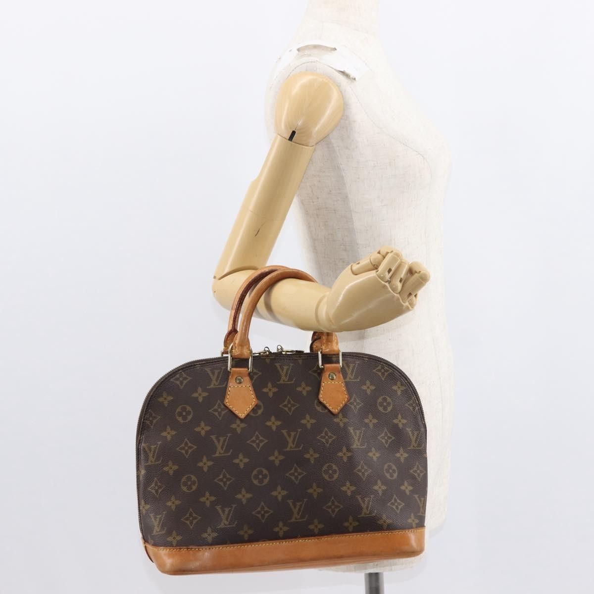 Louis Vuitton Louis Vuitton Alma Handbag Monogram Canvas Size ONE SIZE - 14 Thumbnail