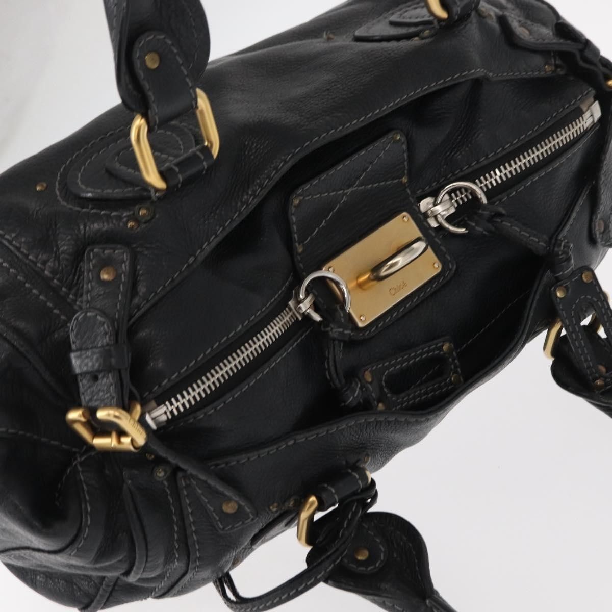Chloe Chloe Pure Paddington Satchel Leather Size ONE SIZE - 14 Thumbnail