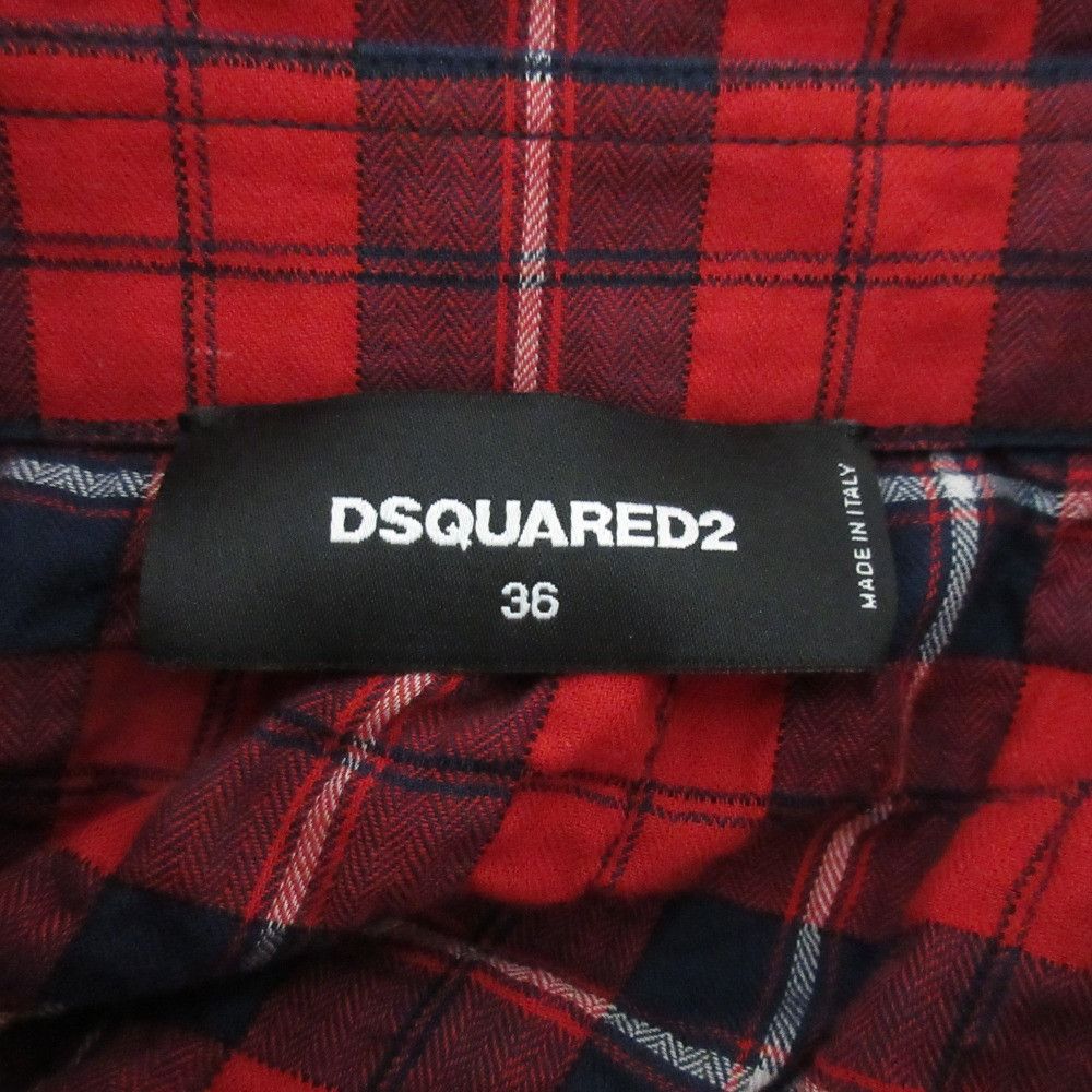 Other Other Dsquared2 Frill Check Peplum Blouse Others Tops DUTY FREE for USA Size ONE SIZE - 7 Thumbnail
