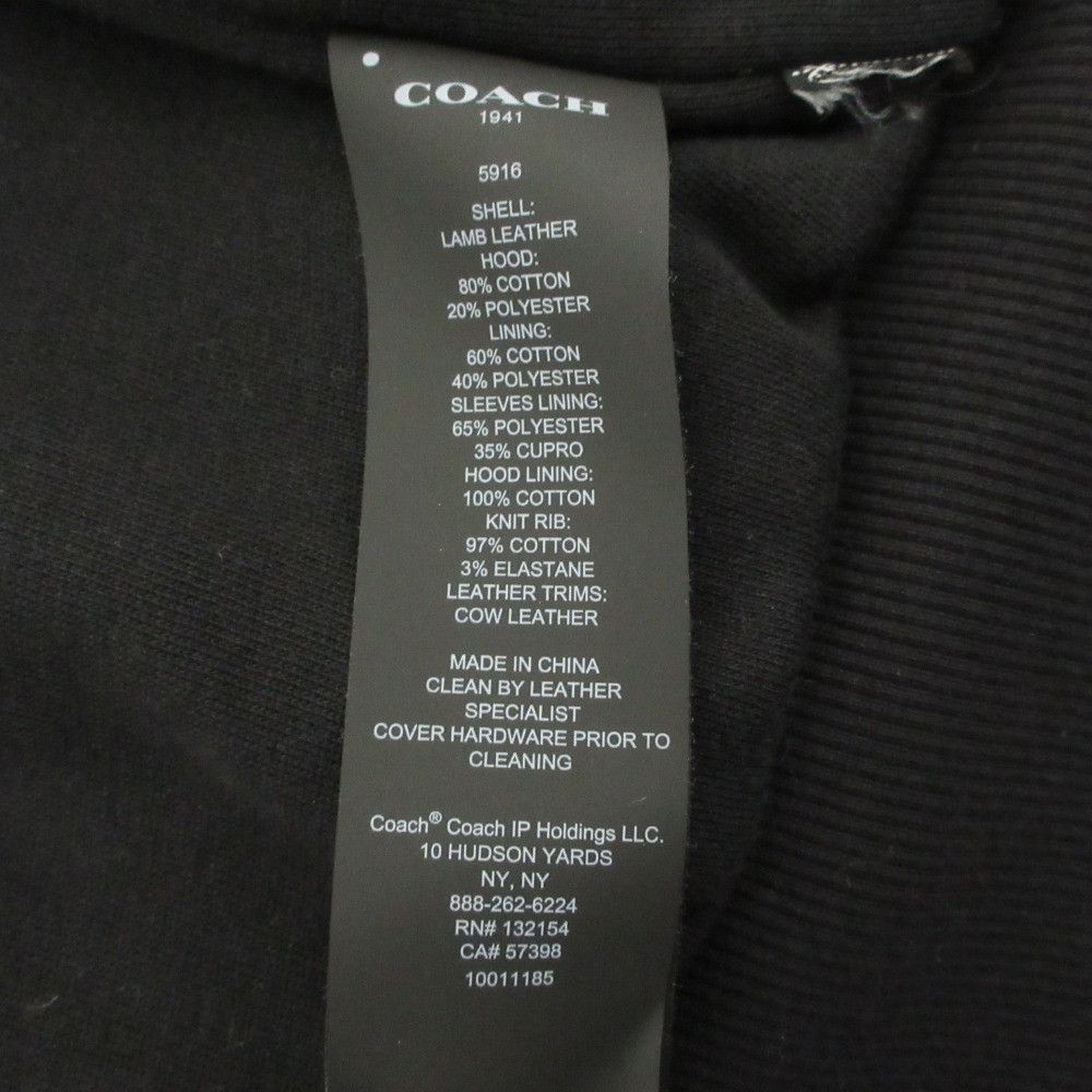Coach Coach Coach Champion Collaboration Leather Jacket Leather Outerwear 5916 DUTY FREE for USA Size ONE SIZE - 7 Thumbnail