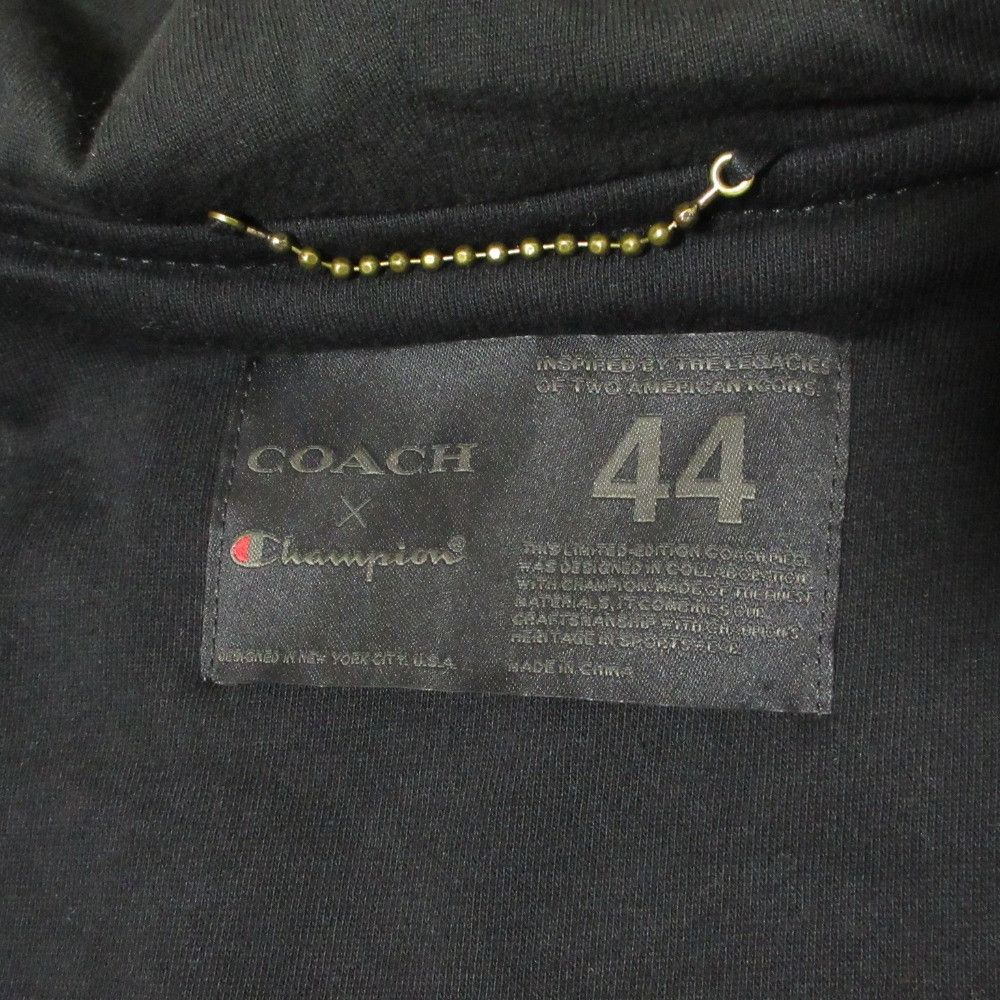 Coach Coach Coach Champion Collaboration Leather Jacket Leather Outerwear 5916 DUTY FREE for USA Size ONE SIZE - 3 Thumbnail
