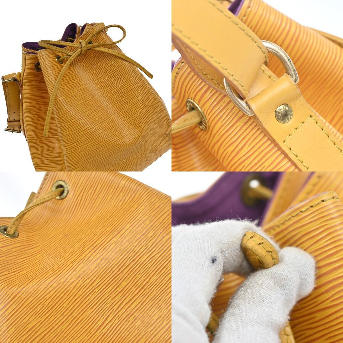 Louis Vuitton Louis Vuitton Petit Noe Handbag Epi Leather Size ONE SIZE - 9 Thumbnail