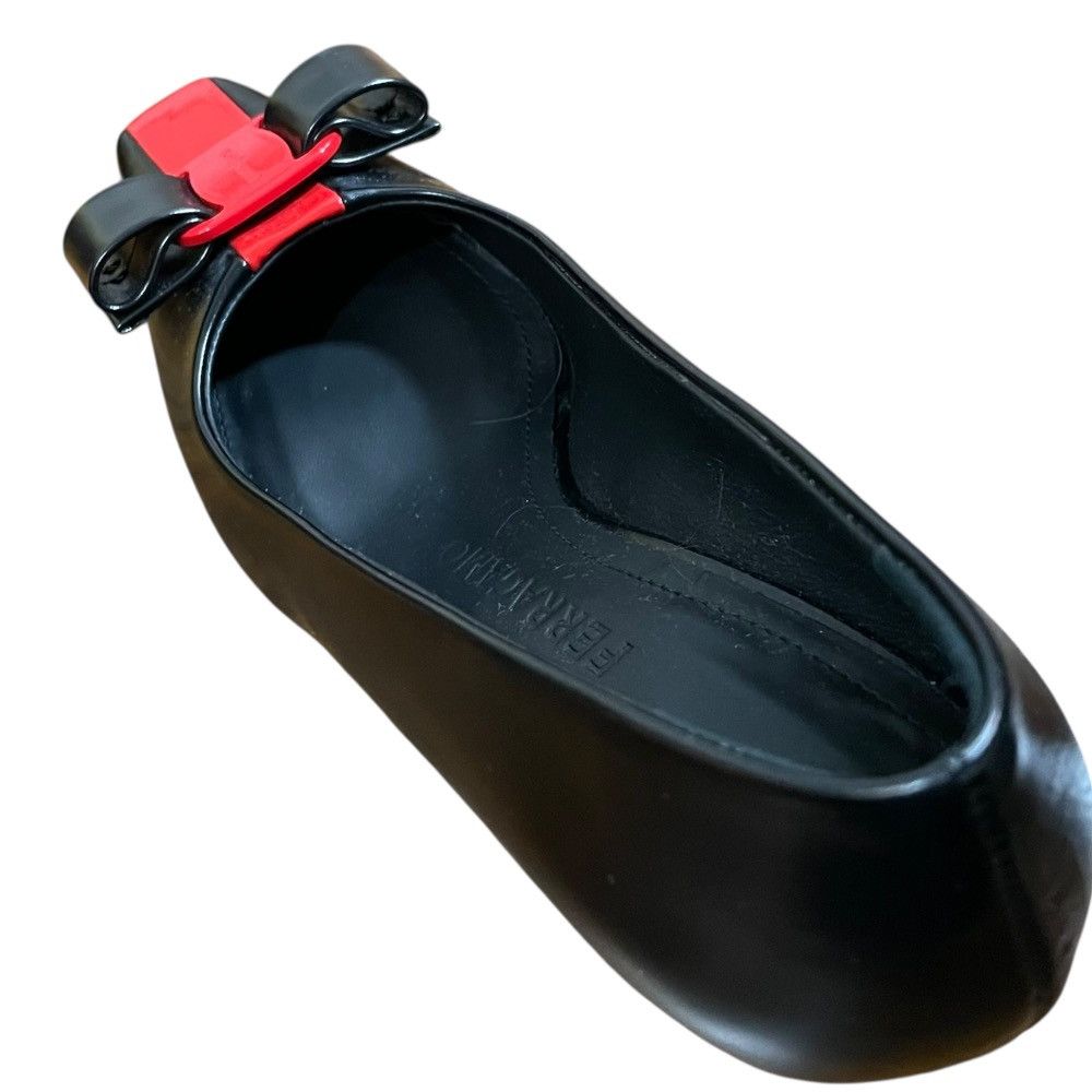 Salvatore Ferragamo Salvatore Ferragamo Salvatore Ferragamo SIWAR60 Leather Pumps Leather Shoes SIWAR60 DUTY FREE for USA Size ONE SIZE - 4 Thumbnail