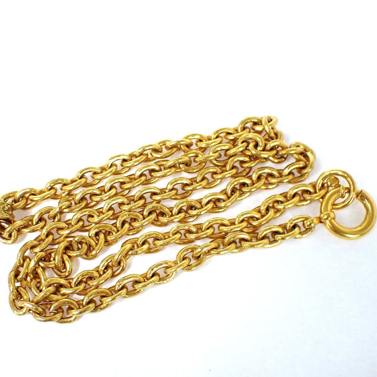 Chanel Chanel Vintage Triple CC Chain Necklace Metal Size ONE SIZE - 3 Thumbnail