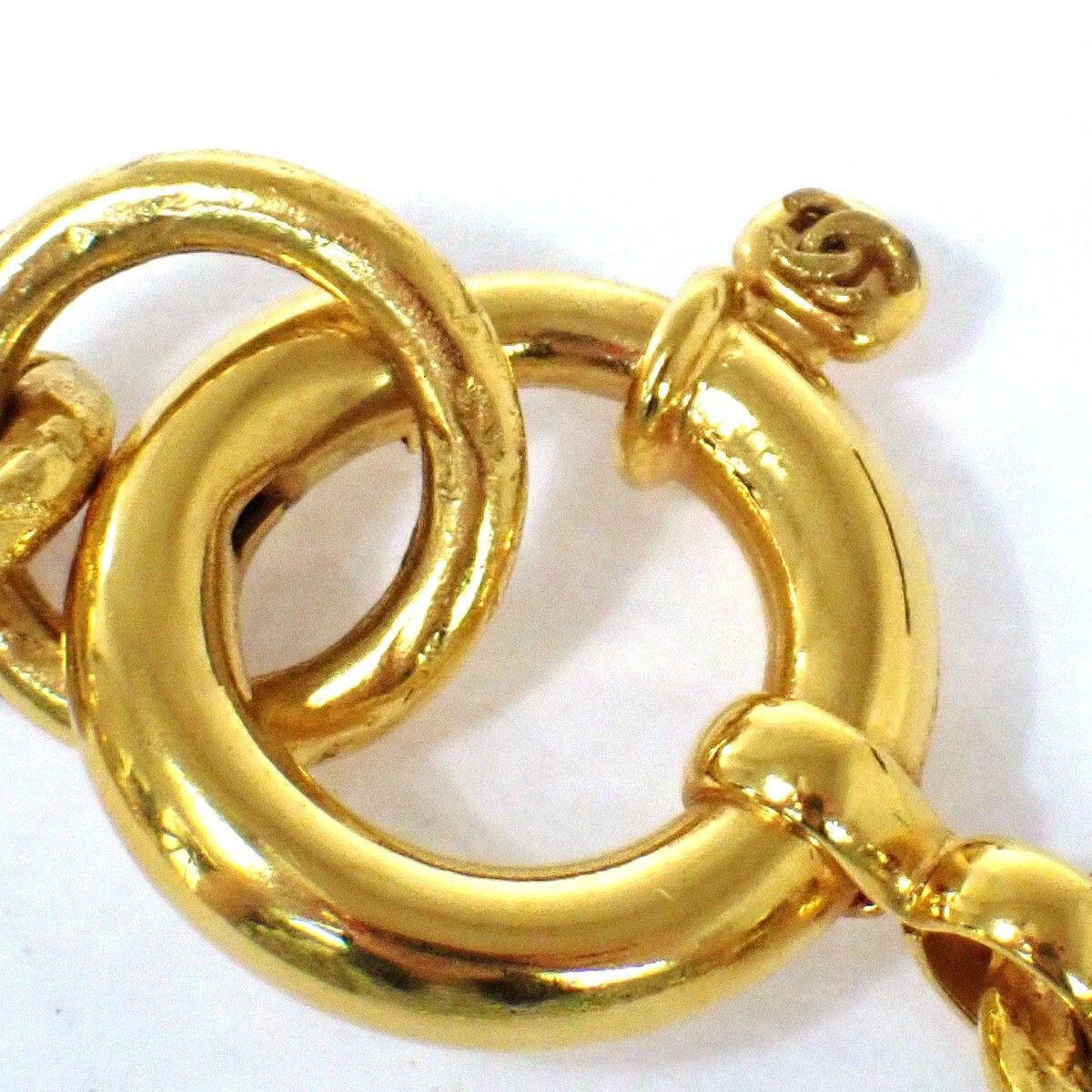 Chanel Chanel Vintage Triple CC Chain Necklace Metal Size ONE SIZE - 5 Thumbnail