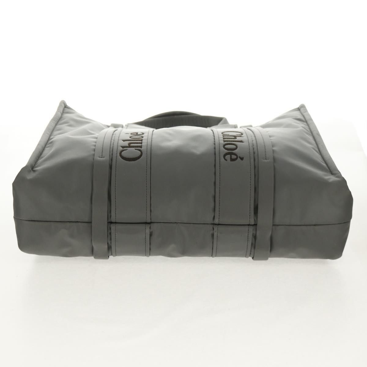 Chloe Chloe Woody Tote Recycled Nylon Size ONE SIZE - 17 Thumbnail