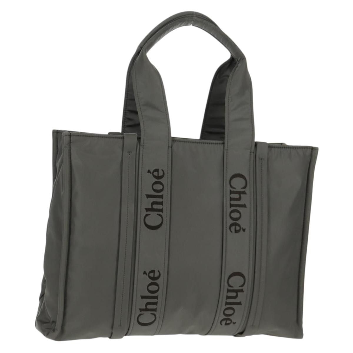 Chloe Chloe Woody Tote Recycled Nylon Size ONE SIZE - 20 Thumbnail