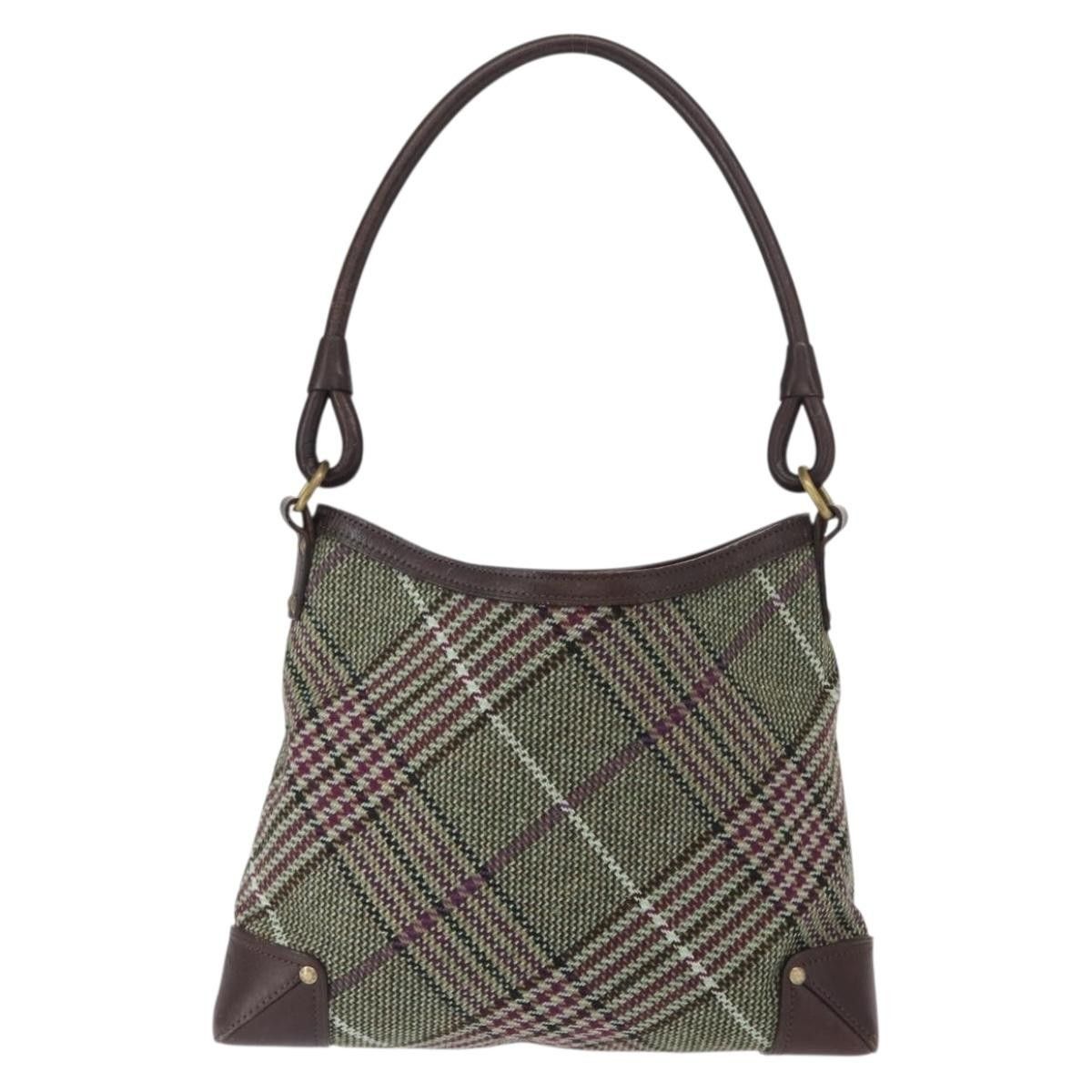 Burberry Burberry Nova check Shoulder bag Wool Size ONE SIZE - 2 Thumbnail