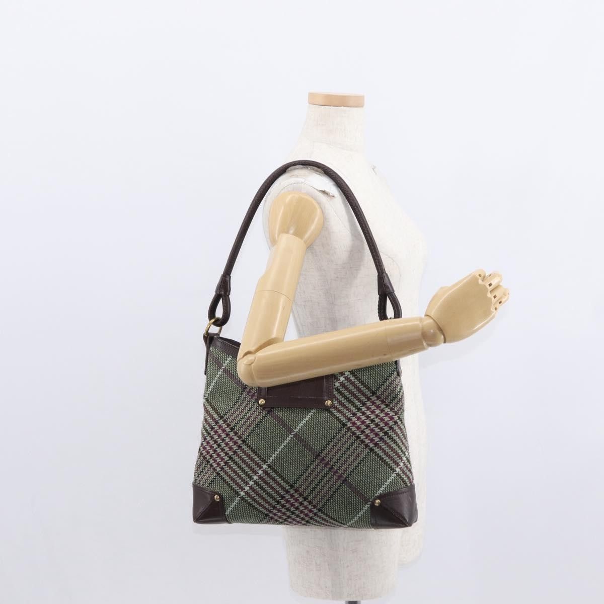 Burberry Burberry Nova check Shoulder bag Wool Size ONE SIZE - 12 Thumbnail