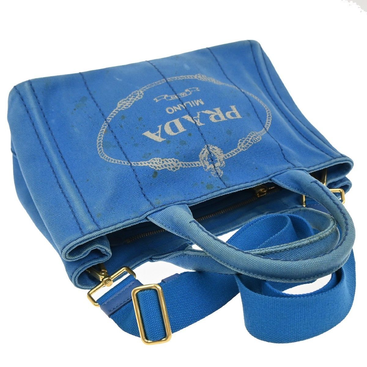 Prada Prada Canapa Convertible Tote Canvas Size ONE SIZE - 7 Thumbnail