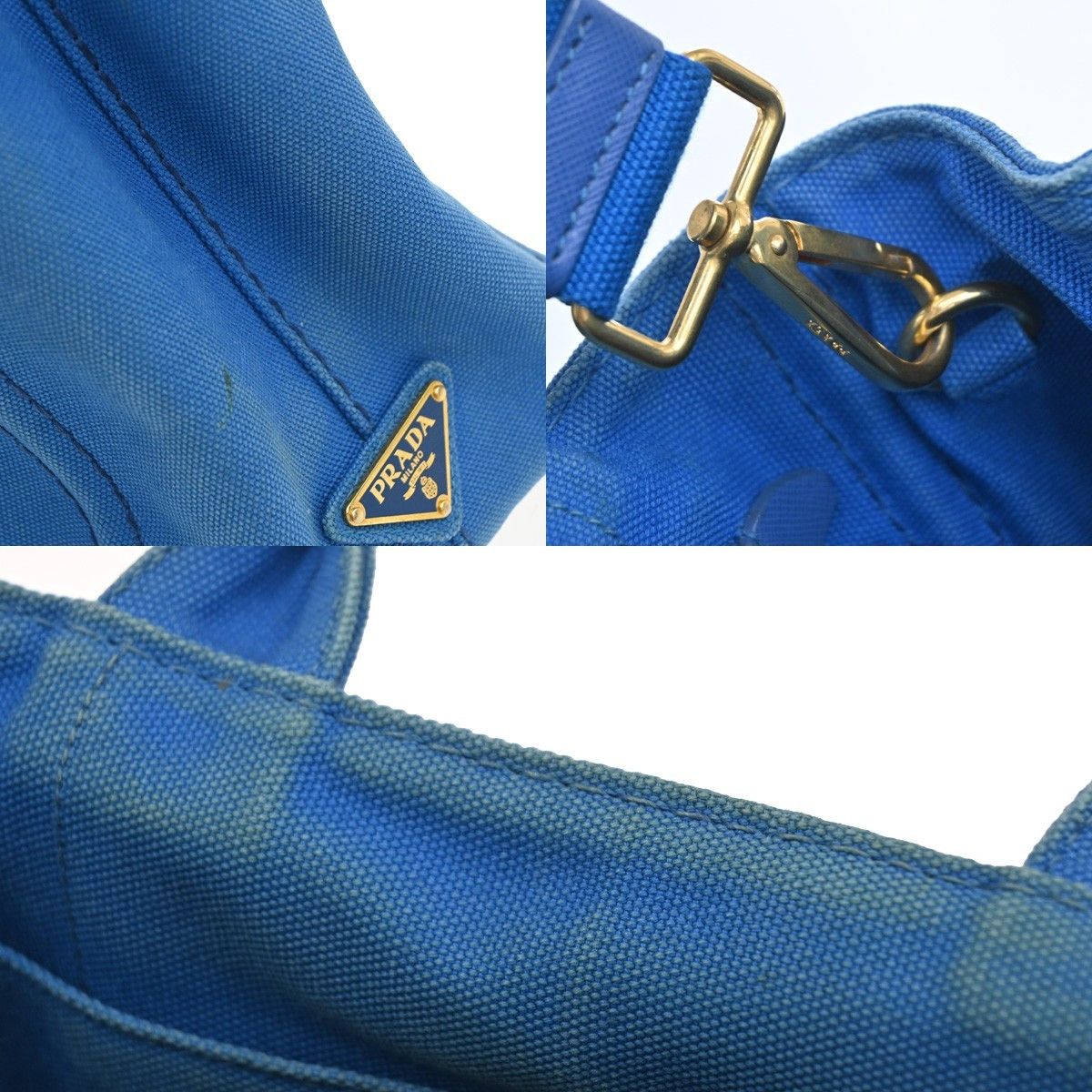 Prada Prada Canapa Convertible Tote Canvas Size ONE SIZE - 10 Thumbnail