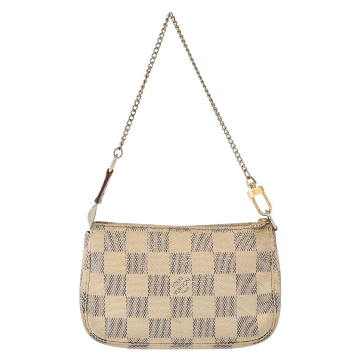 Louis Vuitton Louis Vuitton Mini pochette accessoires Damier Canvas Size ONE SIZE - 2 Thumbnail