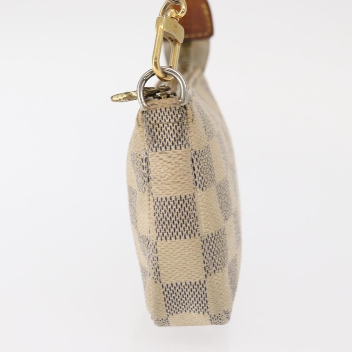 Louis Vuitton Louis Vuitton Mini pochette accessoires Damier Canvas Size ONE SIZE - 4 Thumbnail