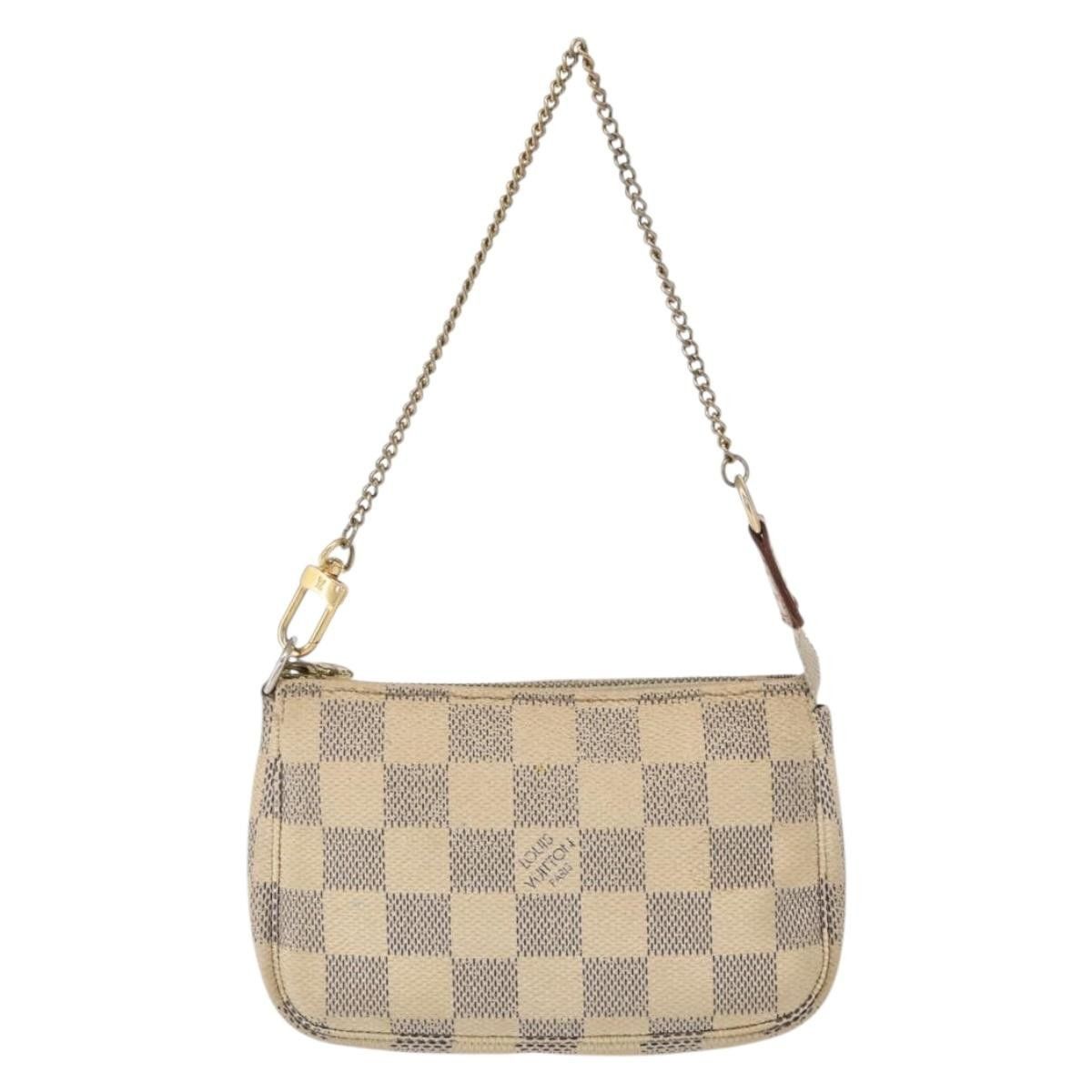 Louis Vuitton Louis Vuitton Mini pochette accessoires Damier Canvas Size ONE SIZE - 15 Thumbnail