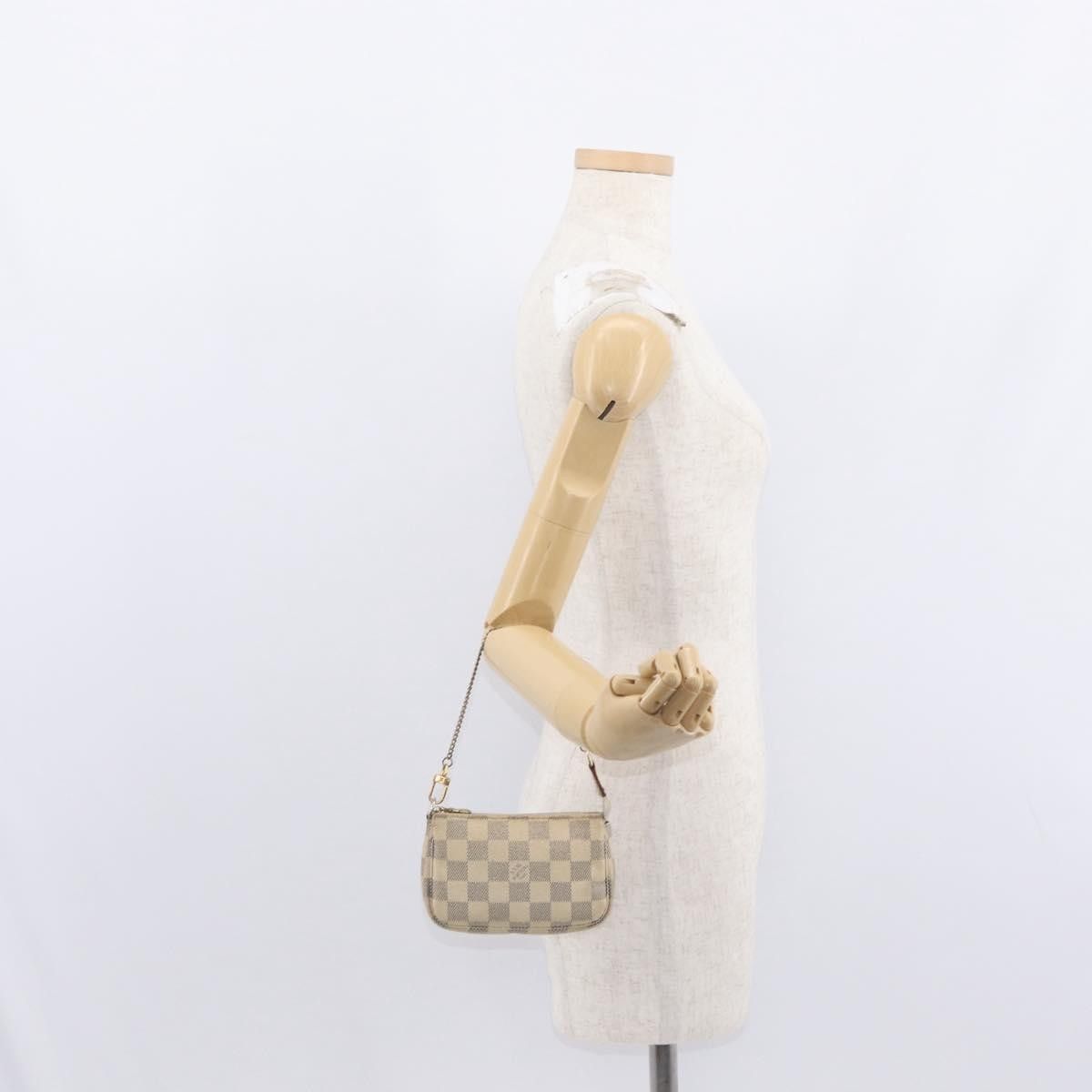 Louis Vuitton Louis Vuitton Mini pochette accessoires Damier Canvas Size ONE SIZE - 14 Thumbnail