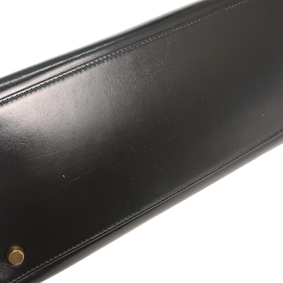 Hermes Hermes Kelly Handbag Black Box Calf with Gold Hardware Size ONE SIZE - 10 Thumbnail
