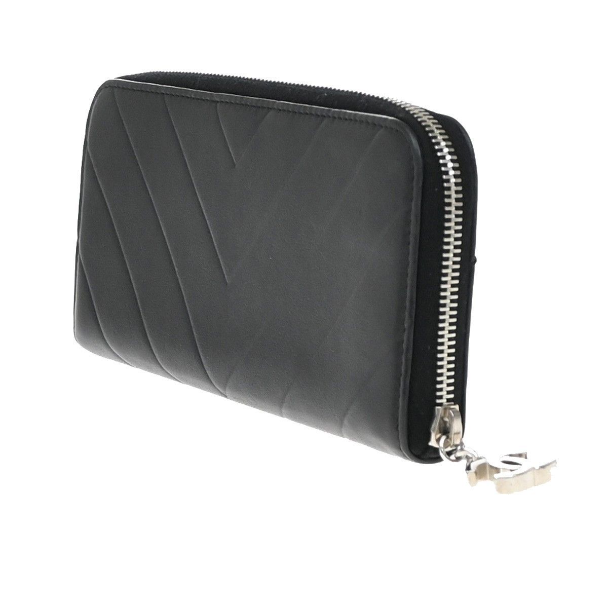 Chanel Chanel CC Charm Zip Around Quilted Lambskin Size ONE SIZE - 4 Thumbnail