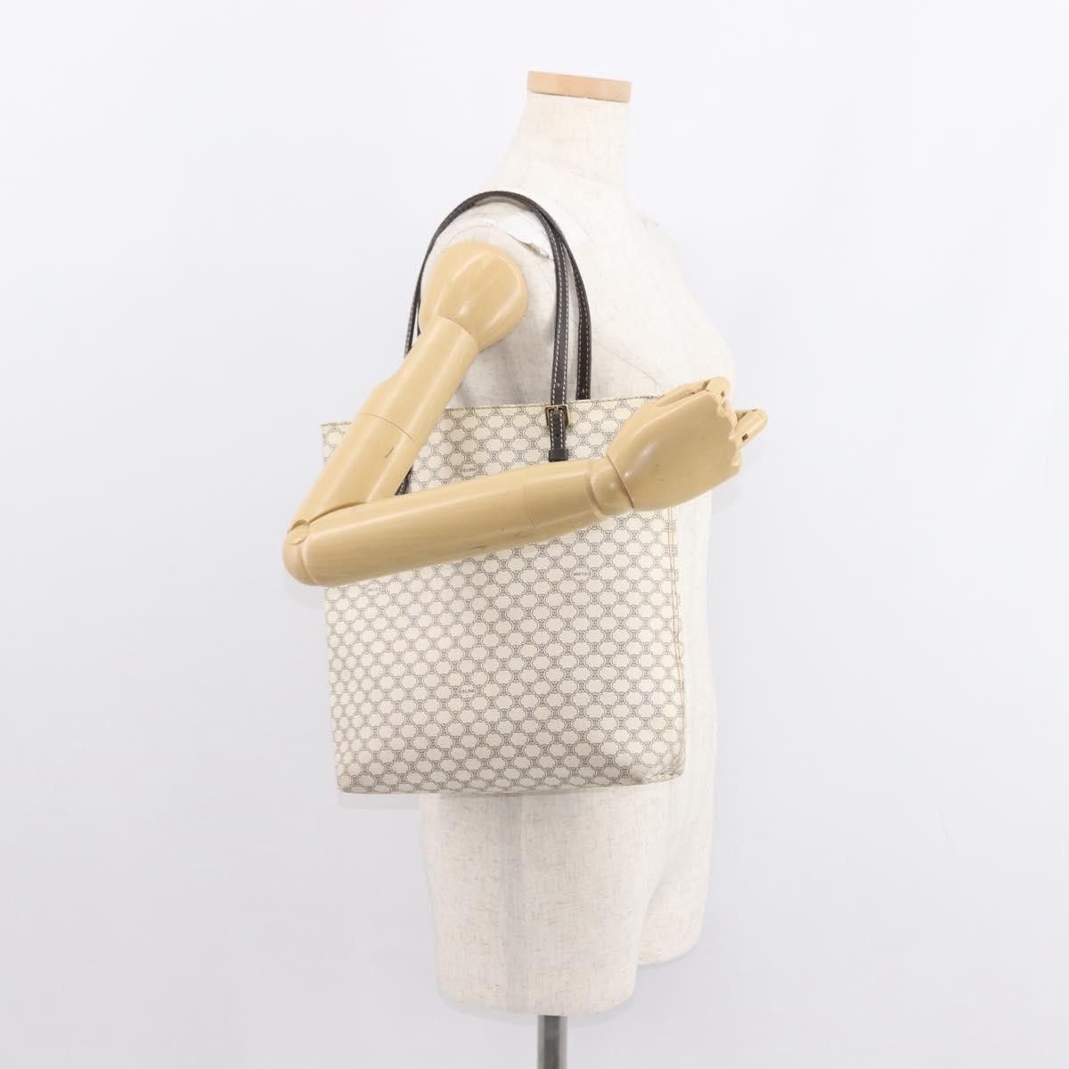 Celine Celine Vintage Macadam Tote bag Canvas Size ONE SIZE - 13 Thumbnail