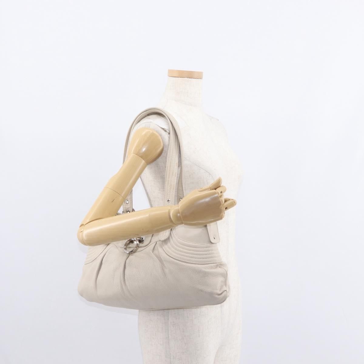 Salvatore Ferragamo Salvatore Ferragamo Gancini Shoulder Bag Leather Size ONE SIZE - 13 Thumbnail