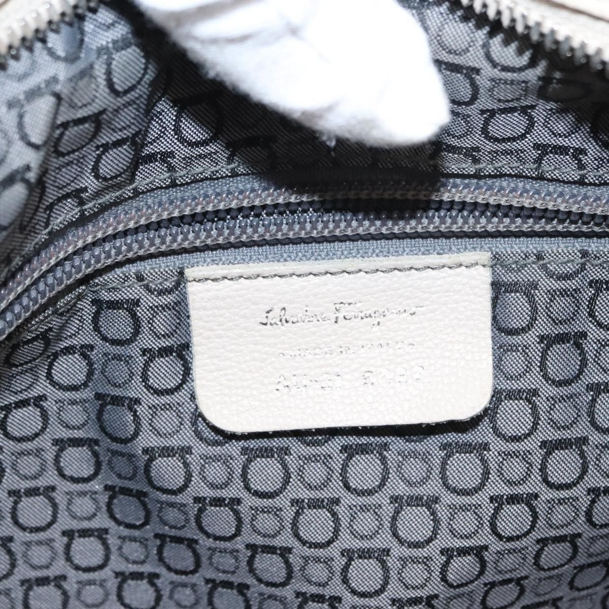 Salvatore Ferragamo Salvatore Ferragamo Gancini Shoulder Bag Leather Size ONE SIZE - 6 Thumbnail