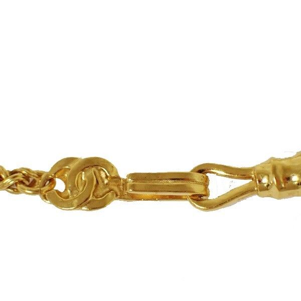 Chanel Chanel Vintage CC Pendant Long Necklace Metal Size ONE SIZE - 6 Thumbnail