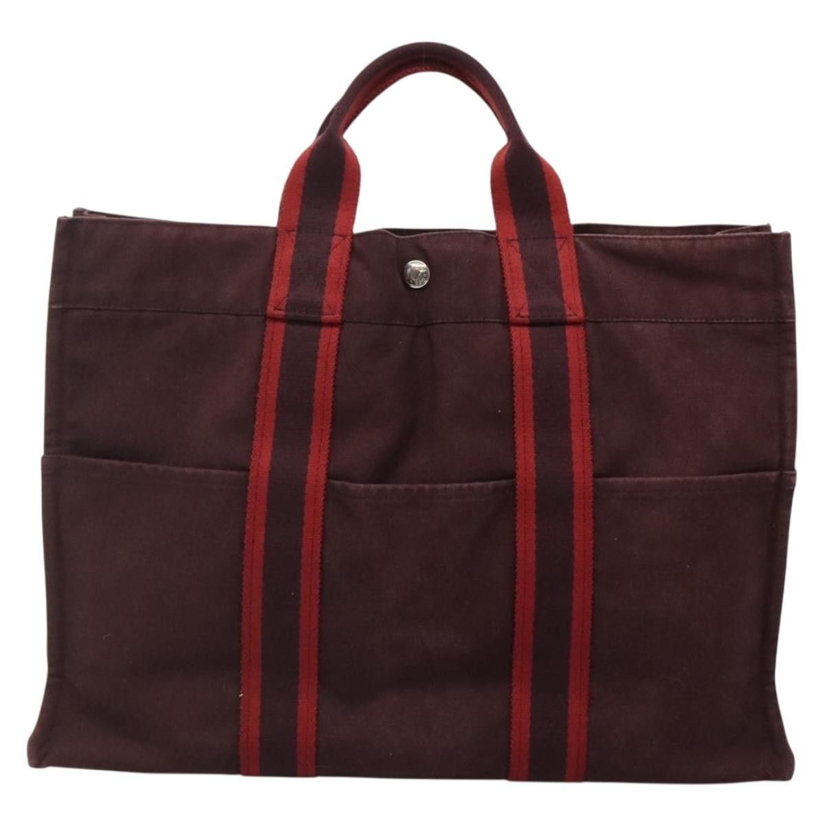 Hermes Hermes Fourre Tout Tote Canvas Size ONE SIZE - 17 Thumbnail