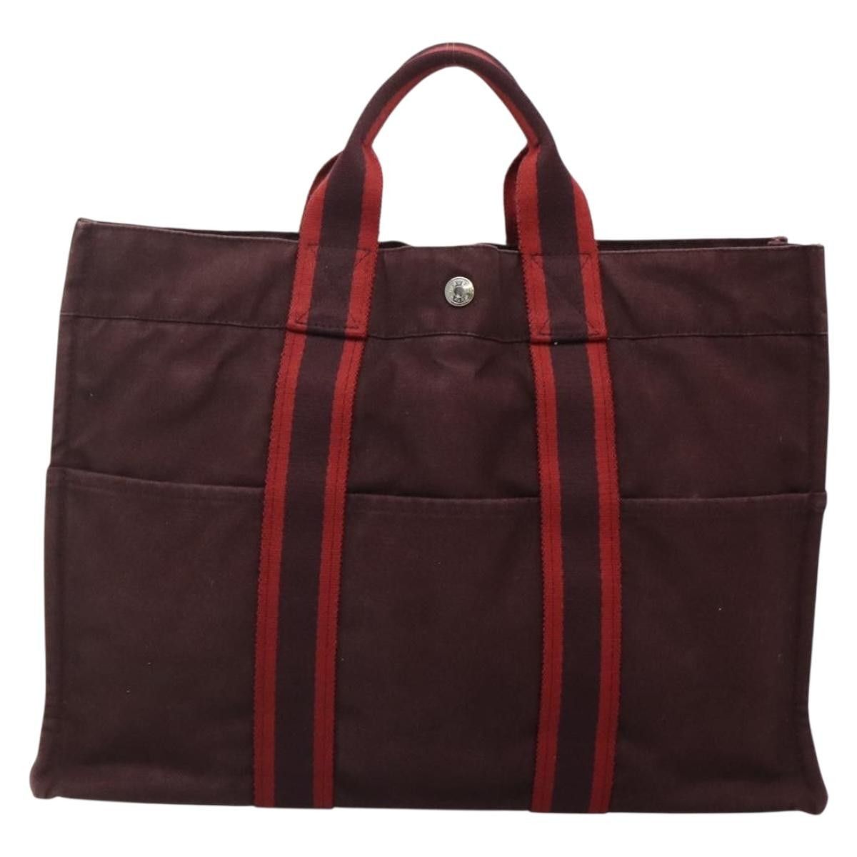 Hermes Hermes Fourre Tout Tote Canvas Size ONE SIZE - 2 Thumbnail