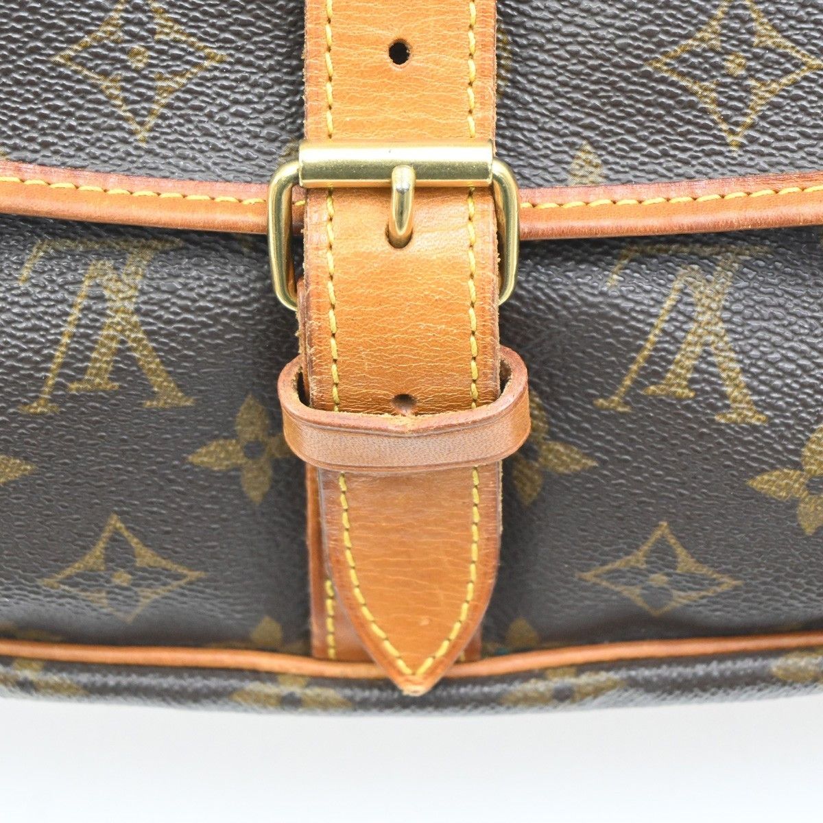 Louis Vuitton Louis Vuitton Saumur Handbag Monogram Canvas Size ONE SIZE - 13 Thumbnail