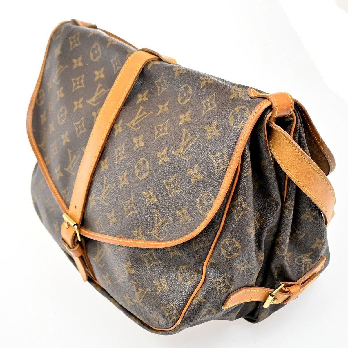 Louis Vuitton Louis Vuitton Saumur Handbag Monogram Canvas Size ONE SIZE - 3 Thumbnail