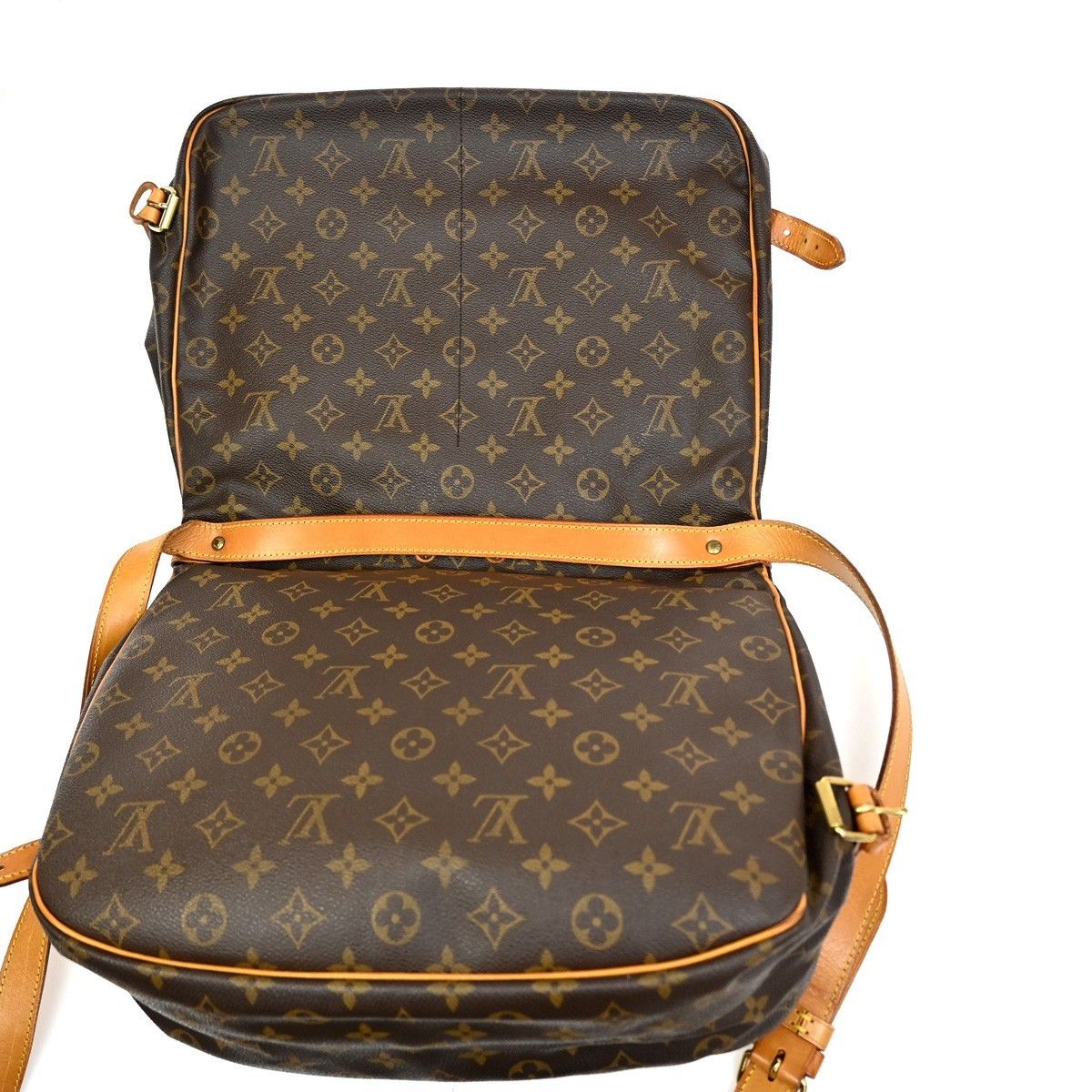 Louis Vuitton Louis Vuitton Saumur Handbag Monogram Canvas Size ONE SIZE - 15 Thumbnail