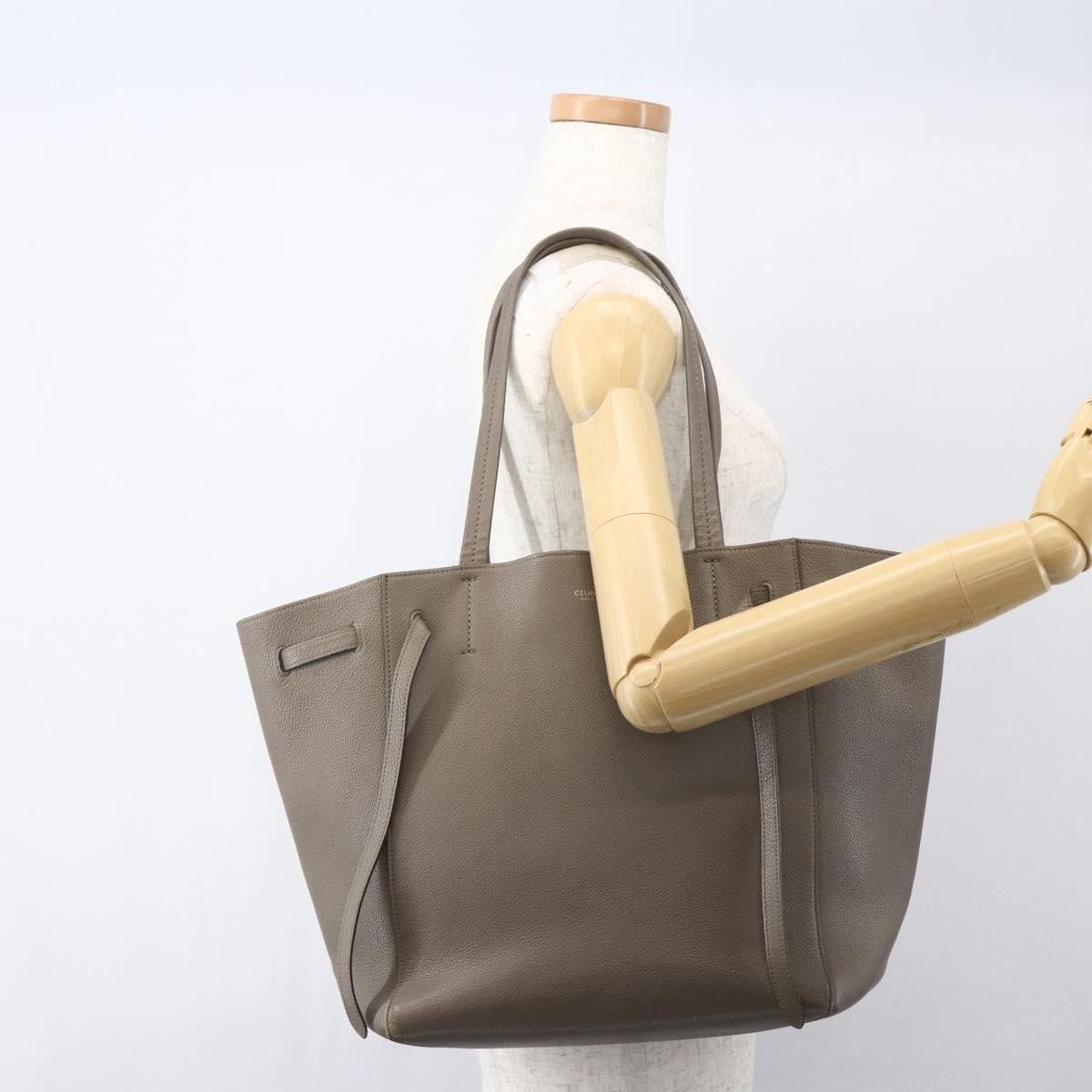 Celine Celine Phantom Tie Cabas Tote Leather Size ONE SIZE - 14 Thumbnail