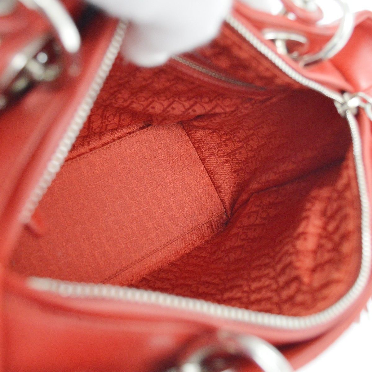 Dior Christian Dior Lady Dior Bag Cannage Quilt Lambskin Size ONE SIZE - 7 Thumbnail