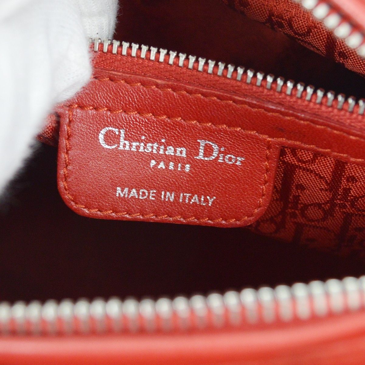 Dior Christian Dior Lady Dior Bag Cannage Quilt Lambskin Size ONE SIZE - 4 Thumbnail