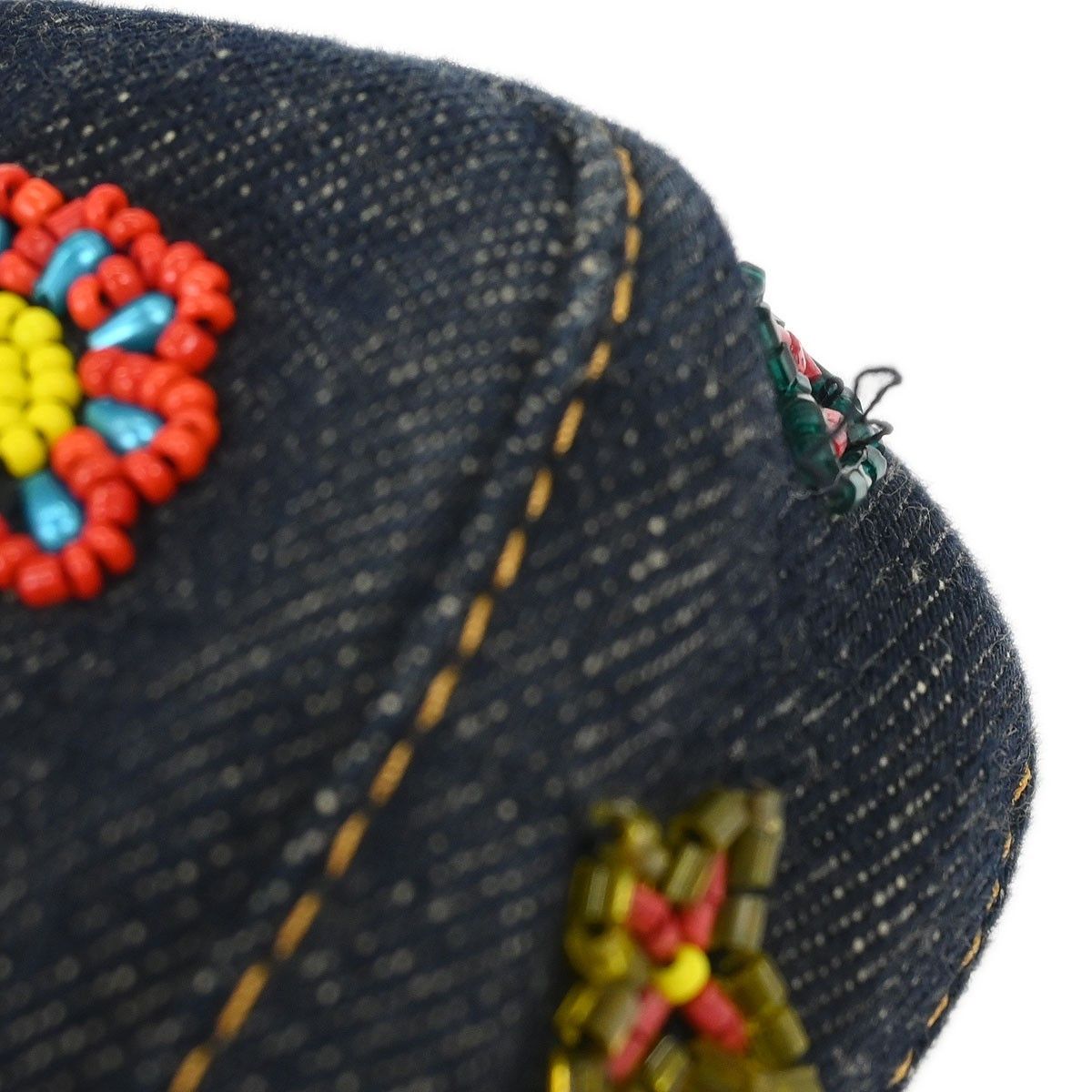 Fendi Fendi Baguette Bag Embellished Denim Size ONE SIZE - 5 Thumbnail