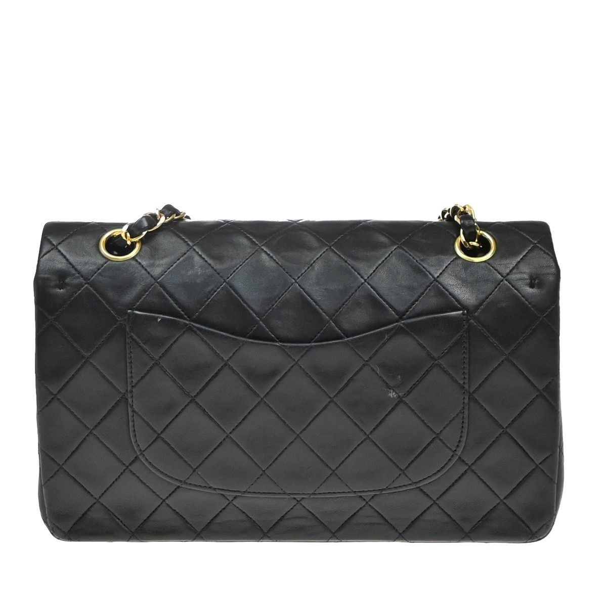 Chanel Chanel Vintage Classic Double Flap Bag Quilted Lambskin Size ONE SIZE - 2 Thumbnail