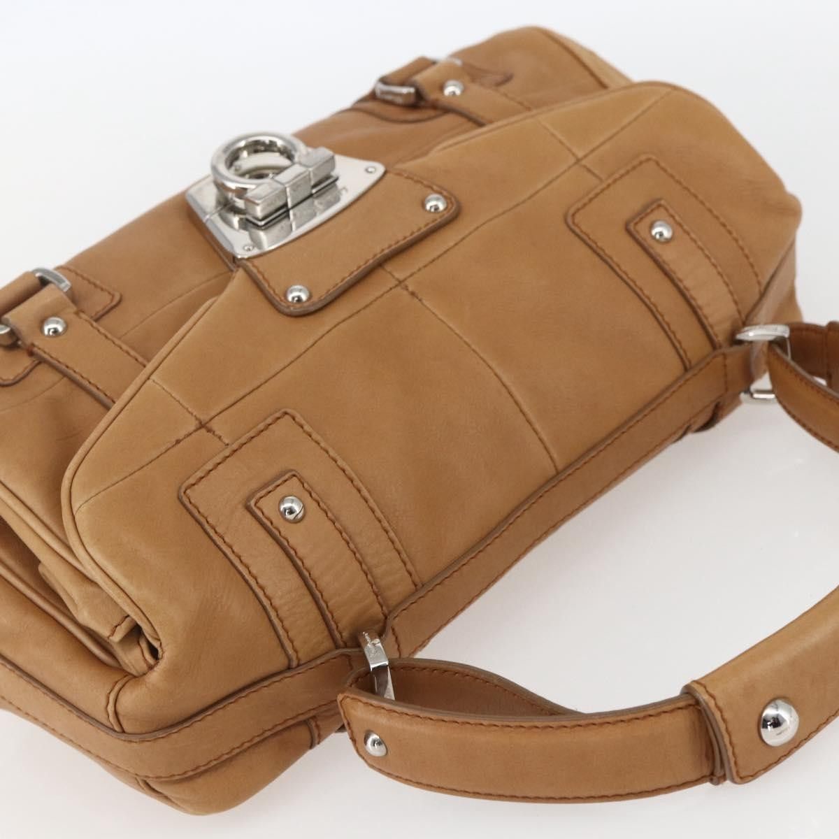 Salvatore Ferragamo Salvatore Ferragamo Gancini Leather Size ONE SIZE - 16 Thumbnail