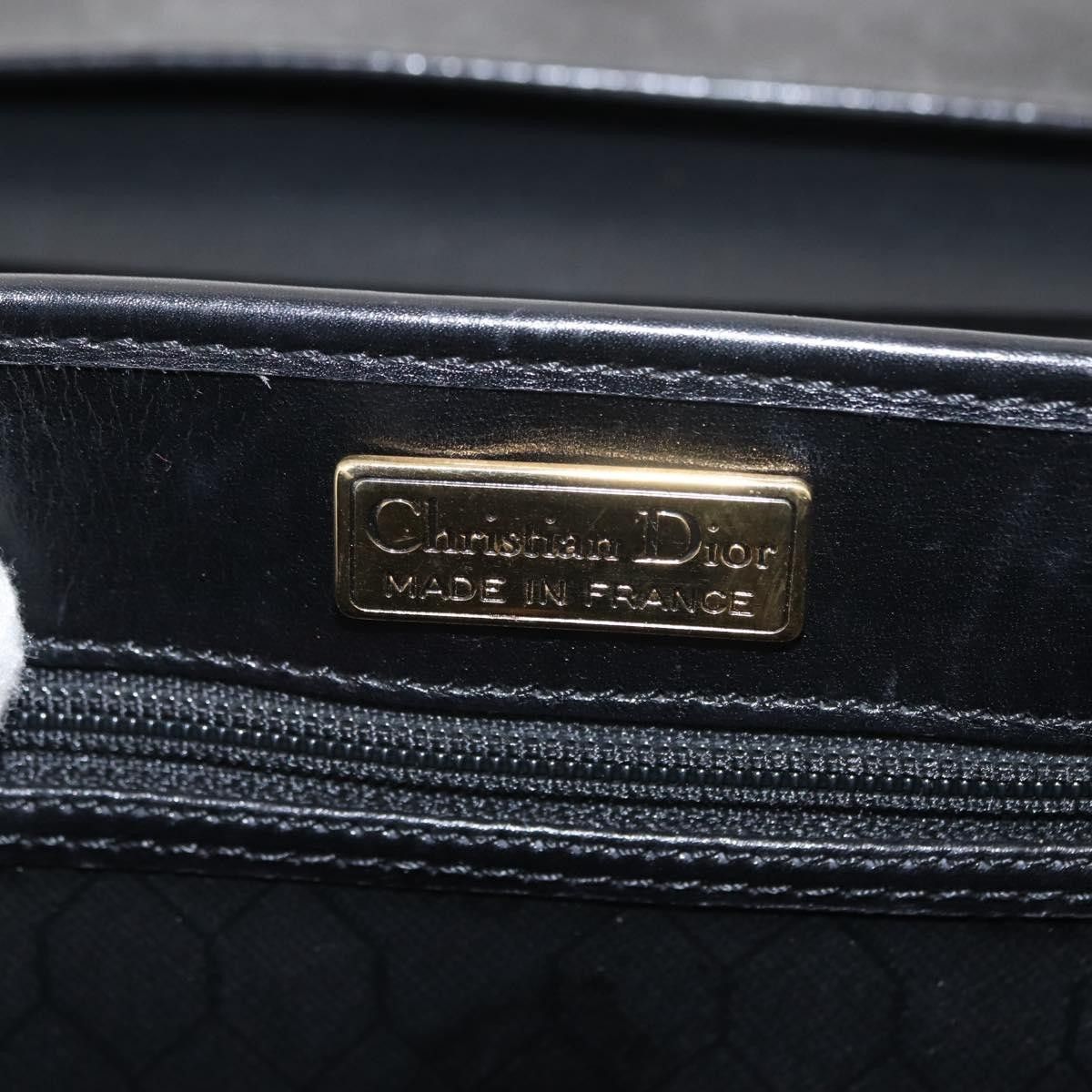 Dior Christian Dior Vintage Honeycomb Handbag Canvas Leather Size ONE SIZE - 6 Thumbnail