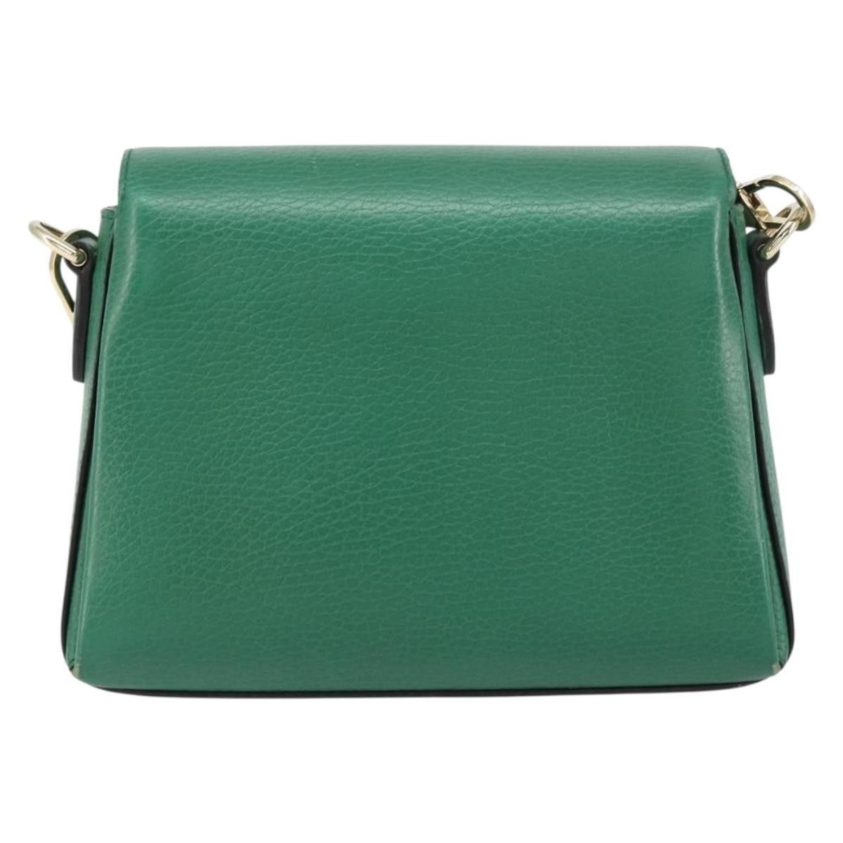 Gucci Gucci Interlocking Chain Crossbody Bag Leather Size ONE SIZE - 2 Thumbnail