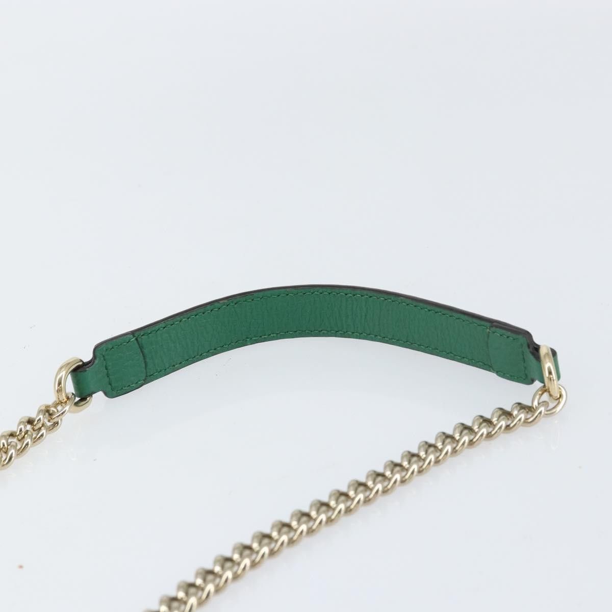 Gucci Gucci Interlocking Chain Crossbody Bag Leather Size ONE SIZE - 19 Thumbnail
