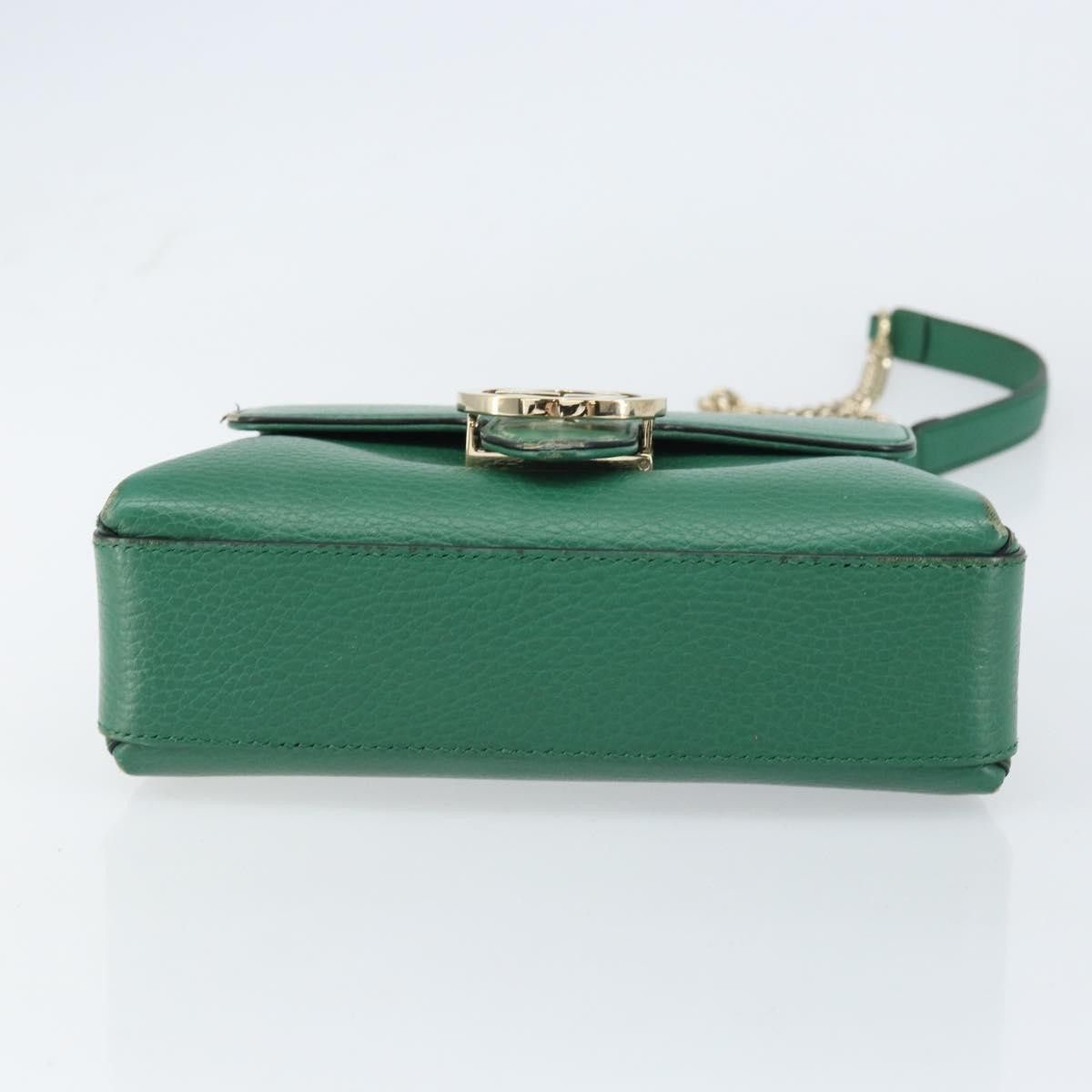 Gucci Gucci Interlocking Chain Crossbody Bag Leather Size ONE SIZE - 16 Thumbnail