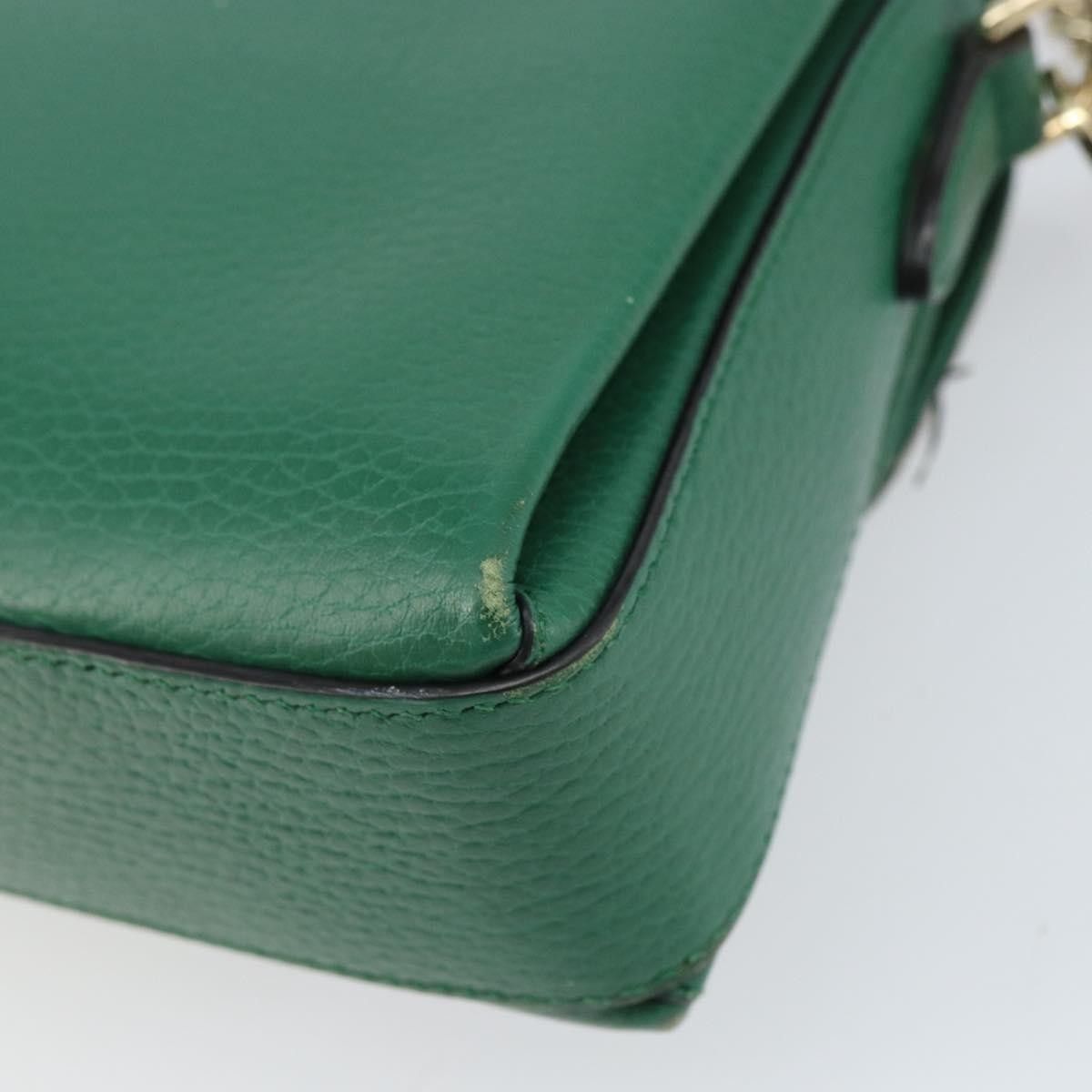 Gucci Gucci Interlocking Chain Crossbody Bag Leather Size ONE SIZE - 11 Thumbnail