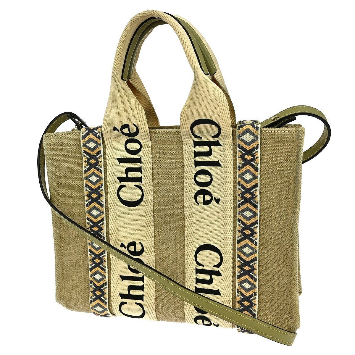 Chloe Chloe Woody Friendship Tote Canvas Size ONE SIZE - 2 Thumbnail