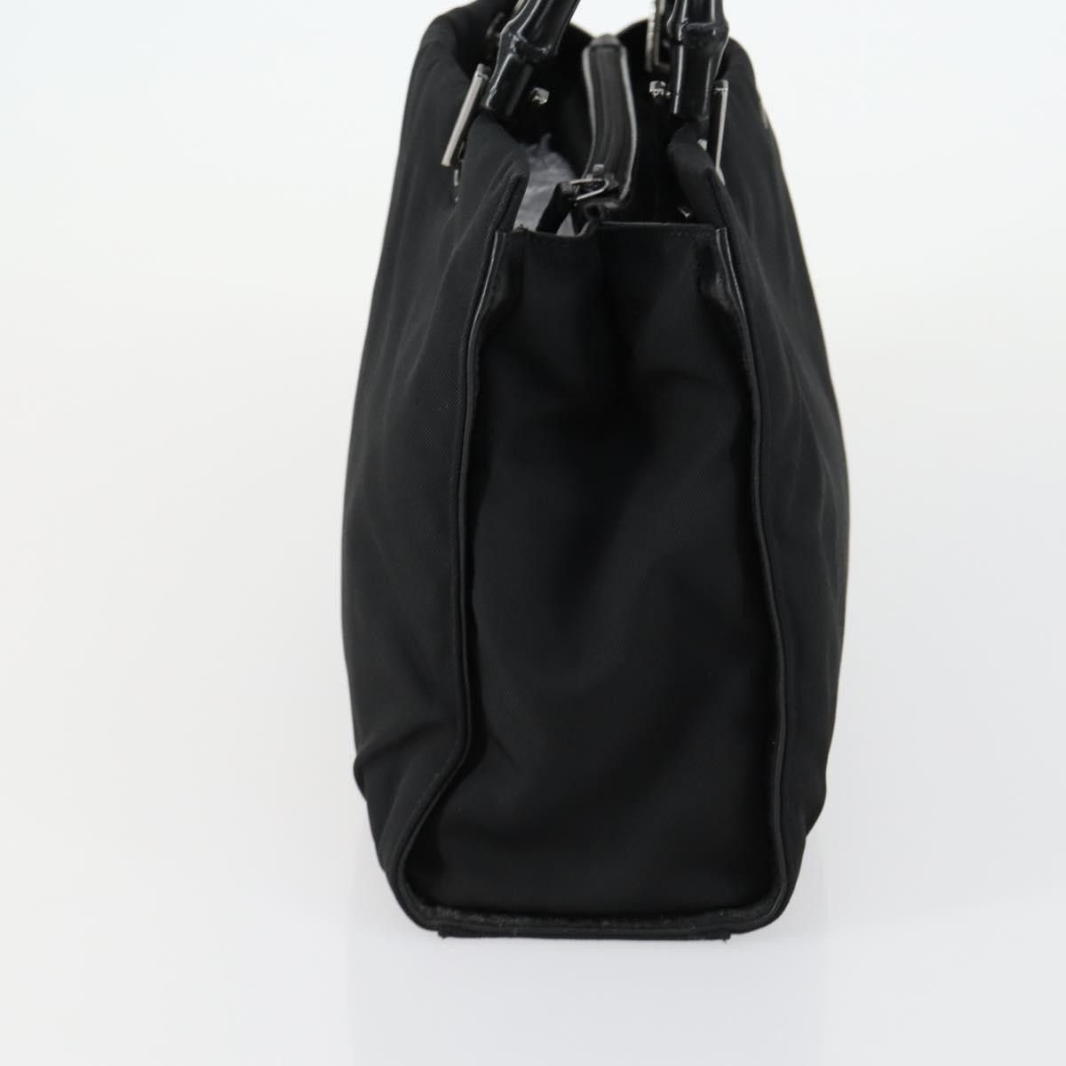 Gucci Gucci Vintage Bamboo Handle Tote Nylon Size ONE SIZE - 4 Thumbnail