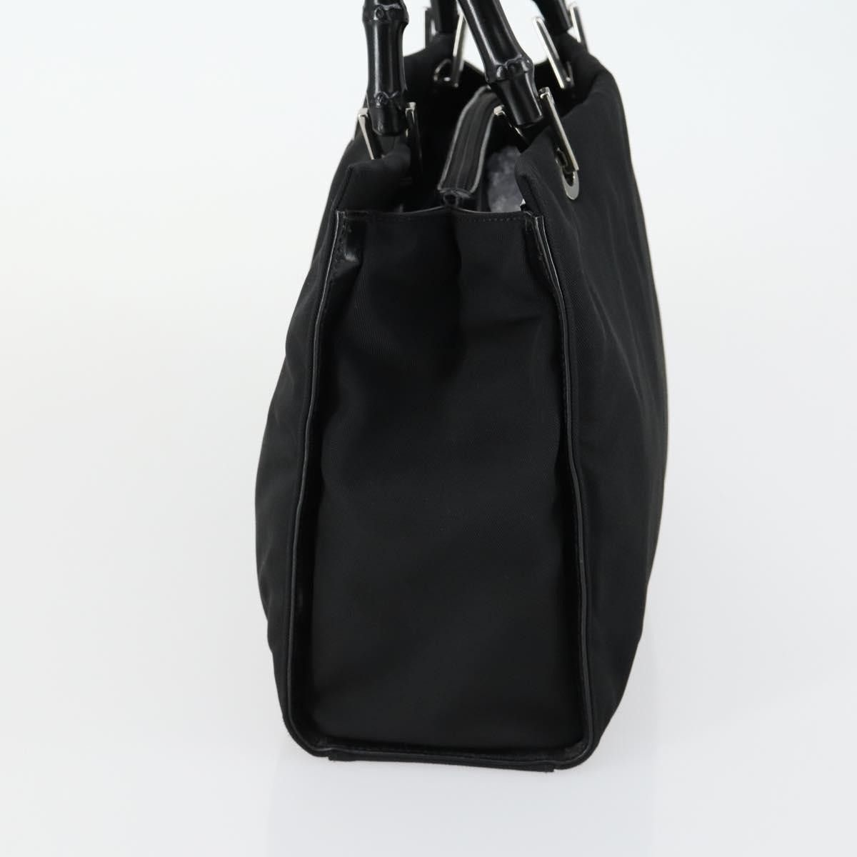Gucci Gucci Vintage Bamboo Handle Tote Nylon Size ONE SIZE - 3 Thumbnail
