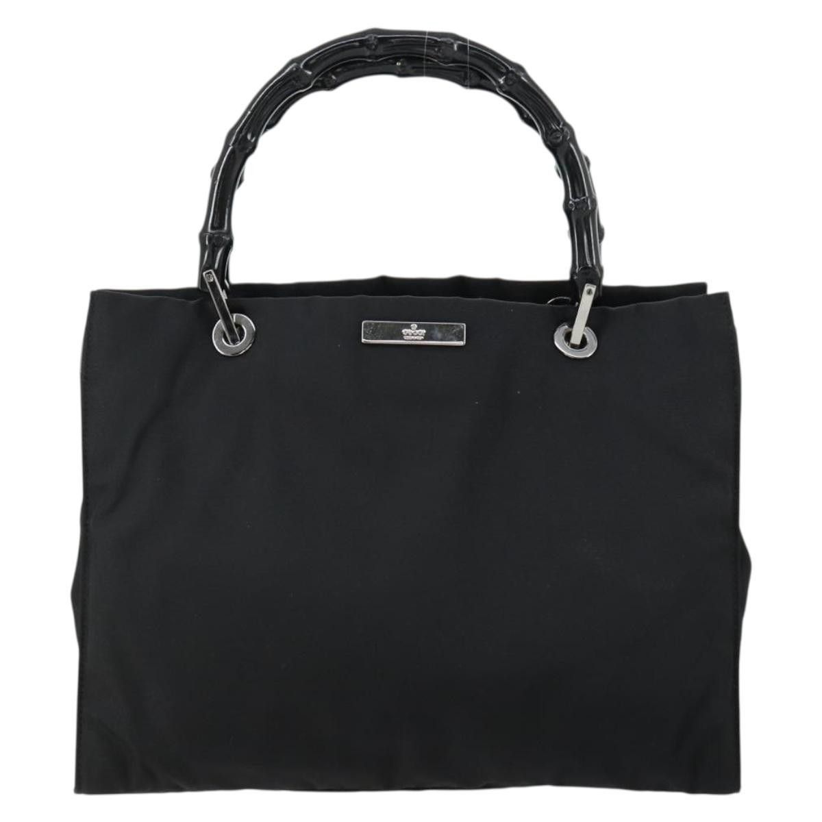 Gucci Gucci Vintage Bamboo Handle Tote Nylon Size ONE SIZE - 23 Thumbnail