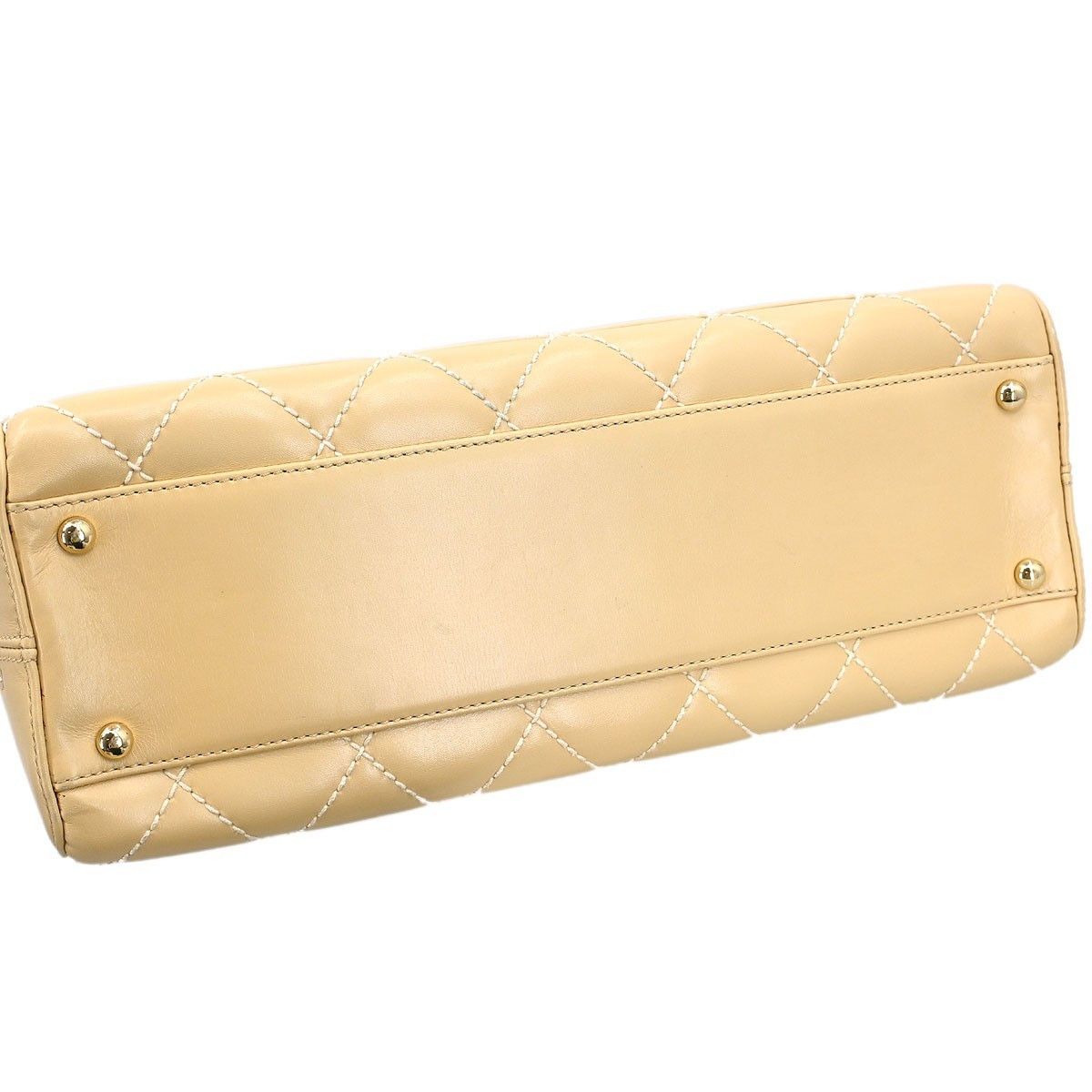 Chanel Chanel Surpique Boston Bag Quilted Leather Size ONE SIZE - 7 Thumbnail