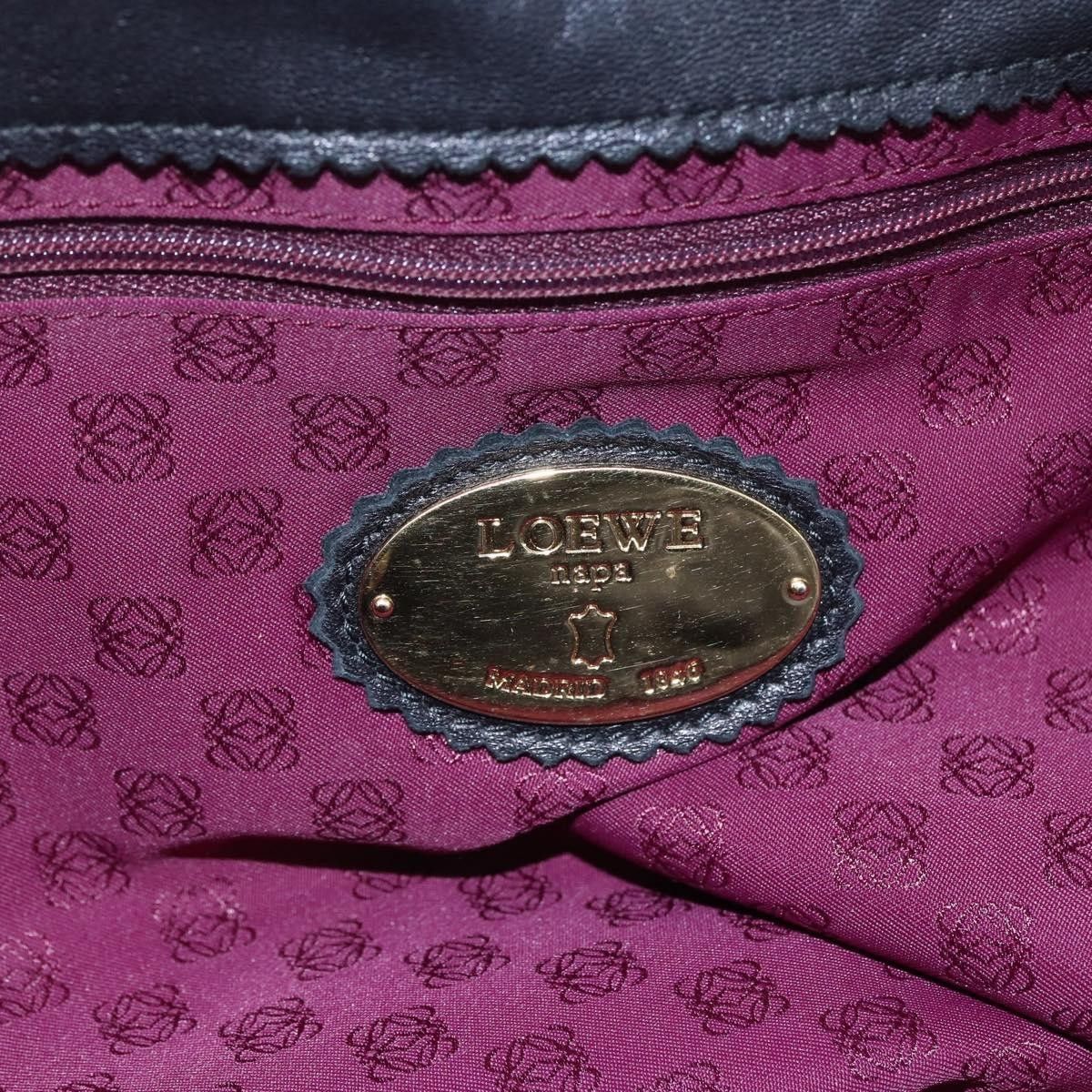 Loewe Loewe Anagram Tote Leather Size ONE SIZE - 7 Thumbnail