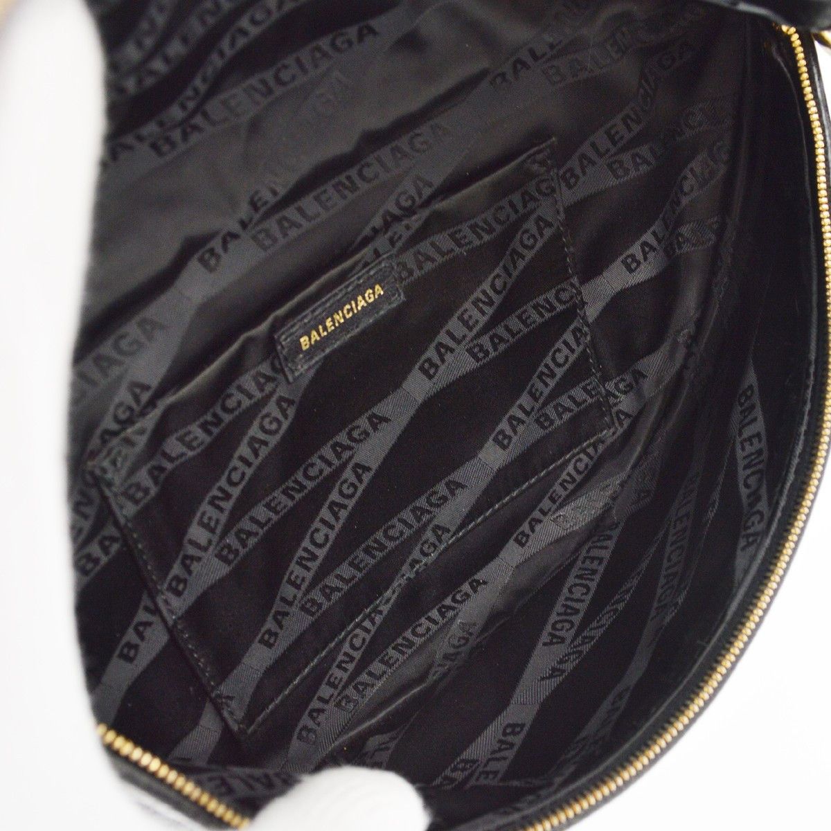 Balenciaga Balenciaga Souvenir Belt Bag Logo Embossed Leather Size ONE SIZE - 3 Thumbnail